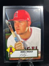 2021 Topps Chrome Platinum Anniversary Base Mike Trout #156