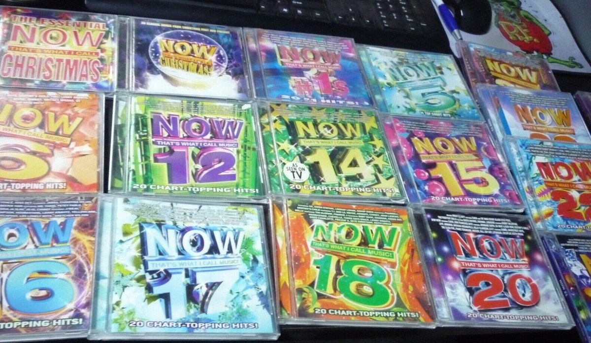 Now That's What I Call Music CD *Lot of 17 Cds* 15 Volumes plus 2