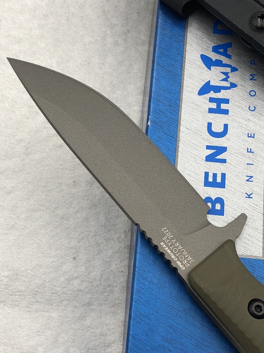 Benchmade 539GY Anonimus Prototype Fixed Blade Survival Knife NIB