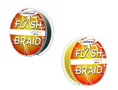 Climax Flash Braid 50m geflochtene Angelschnur 0,11 /m made in Germany