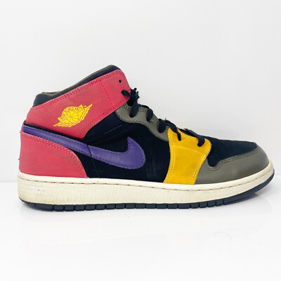 Nike Boys Air Jordan 555112-016 Black Basketball Shoes Sneakers