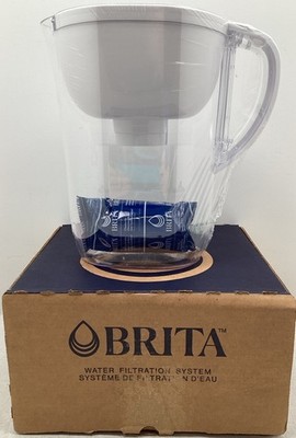 Brita Water Pitcher Everyday Elite Filter, Removes 99% of Lead, 10cup, White