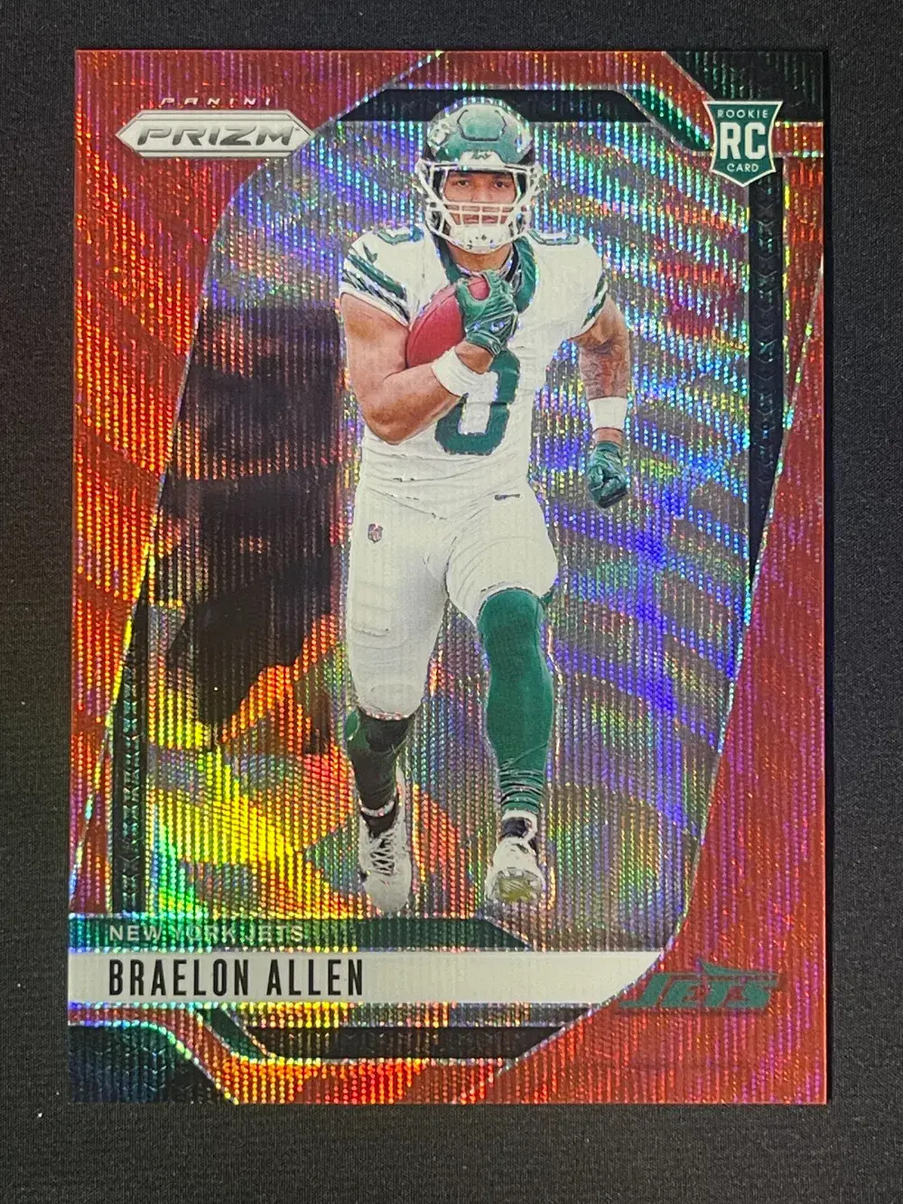 2024 Panini Prizm Rookie Prizm Red Wave #311 Braelon Allen /149 Jets YT92
