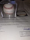 Mickey Mantle Signed ROALB Bobby Brown Baseball JSA LOA Yankees