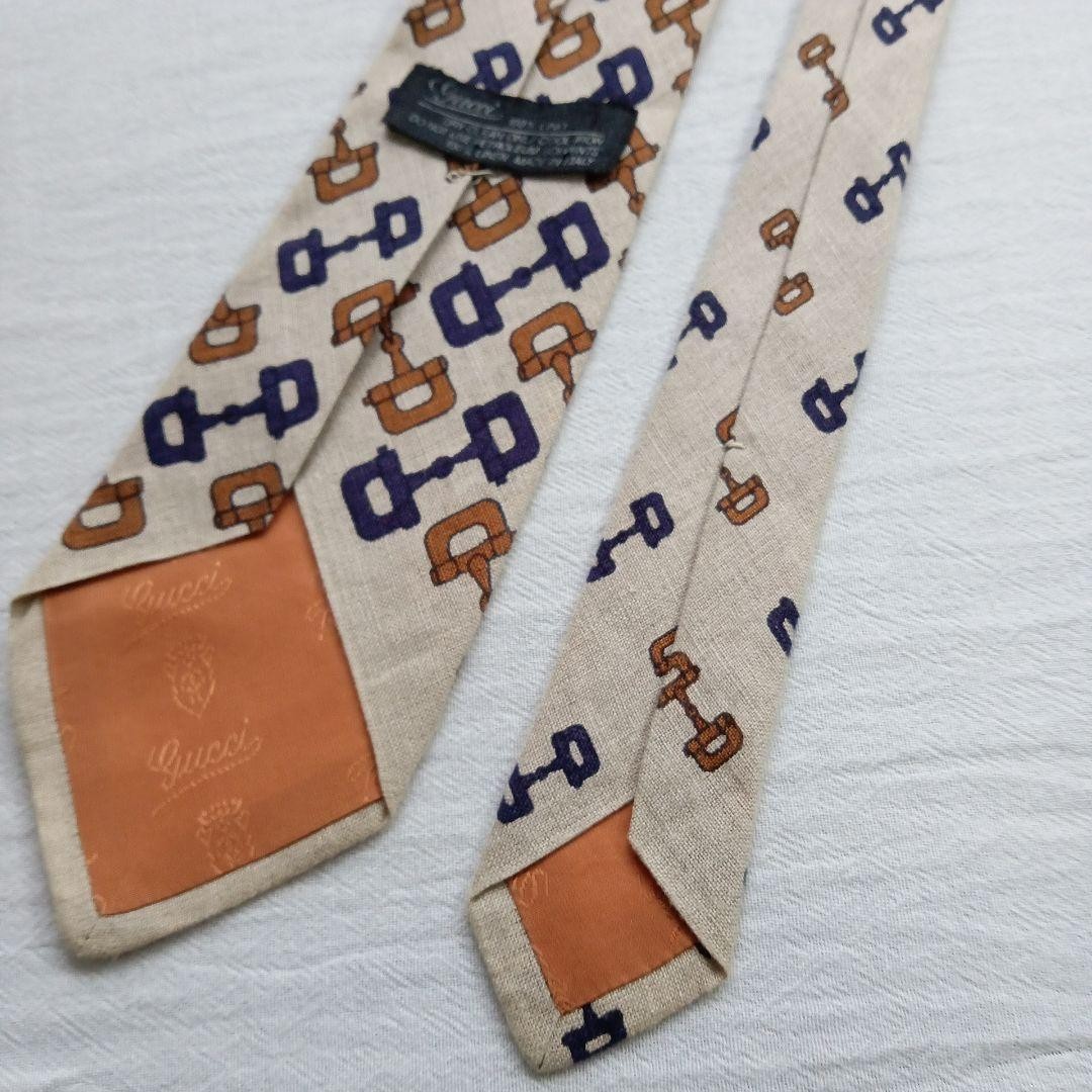 Gucci Necktie Tie 100% Silk Multicolor Geometric Pattern 3.4 inches From Japan thumbnail 18