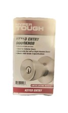 Hyper tough Keyed door lock: Silver color