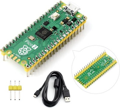 Pi-Pico-2-M, Tiny Fast Microcontroller Board with Flexible Digital Interfaces
