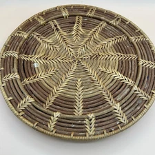 Woven Rattan Plate Chargers Natural Round 13in Set of 3