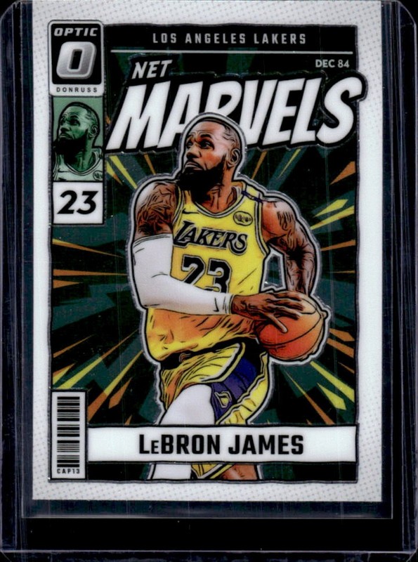 2024-25 Panini Donruss Optic LeBron James Net Marvels #24 Lakers