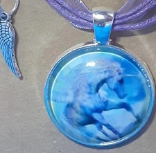 Handcrafted Unicorn Pendant Necklace