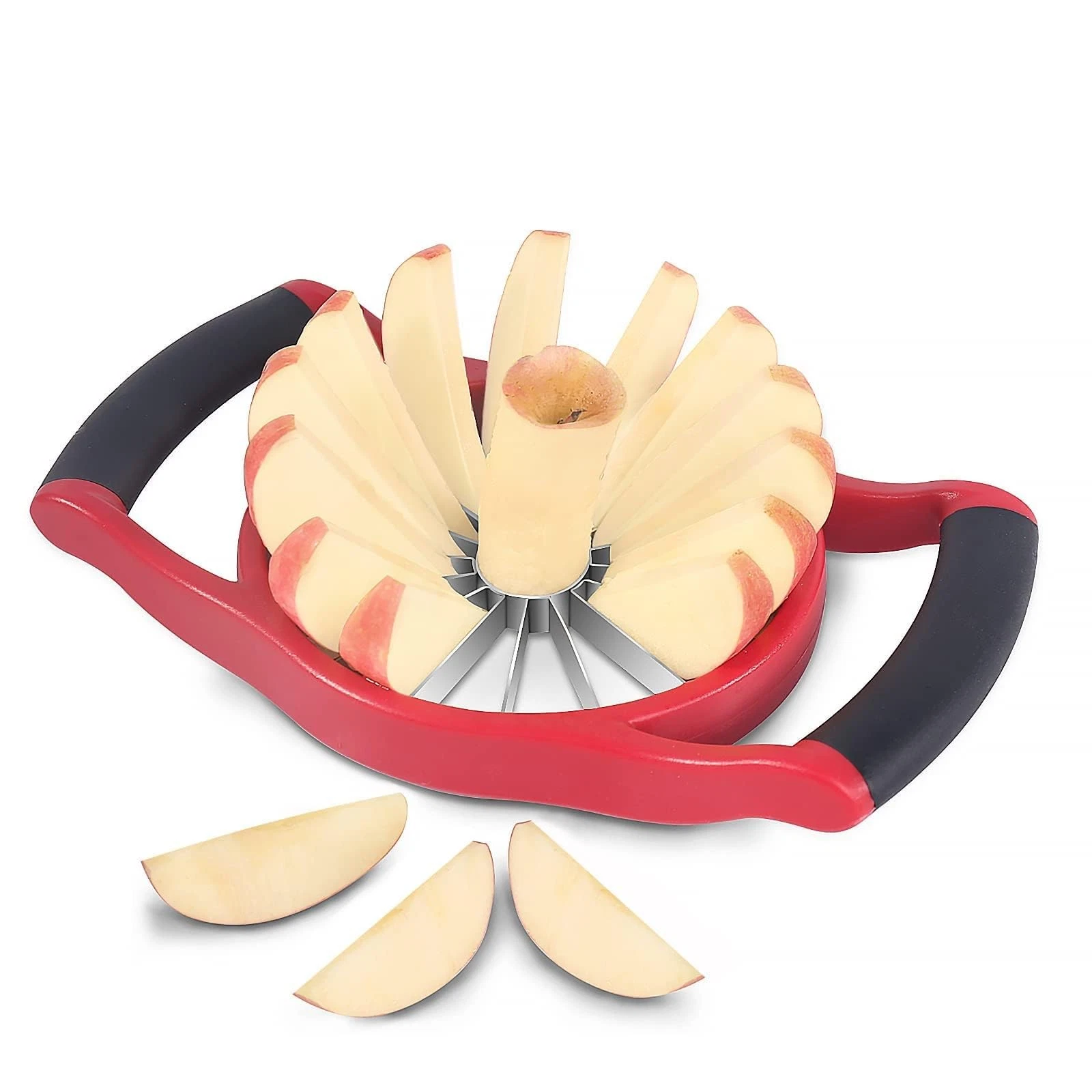Newness 5.12 Inch Extra Large Apple Slicer, 16-Slices Heavy Duty Apple Cutter...
Opens in a new wind