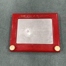 Original Vintage 1960s Magic ETCH A SKETCH No 505 Made By Ohio Art Screen Lines