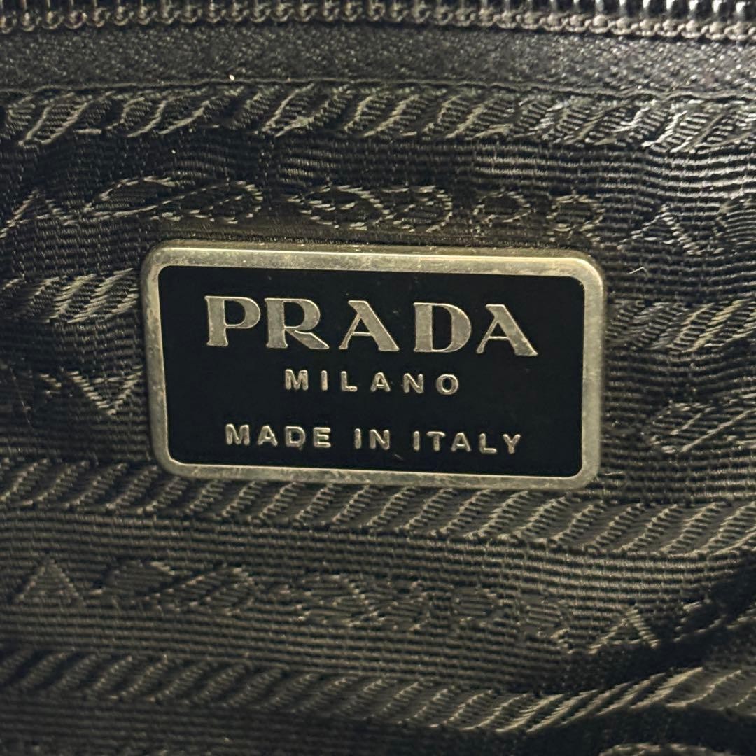Condition Classic PRADA VELA Nylon Backpack Black with Gallery from japan thumbnail 10