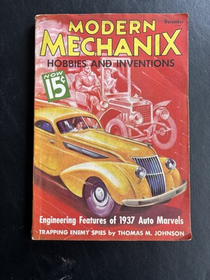MODERN MECHANIX HOBBIES AND INVENTIONS MAGAZINE - Dec 1936
