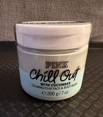 Victoria s Secret, Pink ~Chill Out~ Calming, Clay Face & Body Mask w/Cucumber!