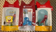 Tonies LOT OF 3 Audio Characters For Toniebox Blues Clues,Spongebob,Mermaid NEW