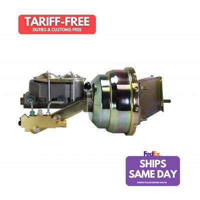Leed Brakes H81A1, Kit Gold Zinc Steel 8In Dual Zinc Booster 67 -72 Chevy Truck - Picture 1 of 9