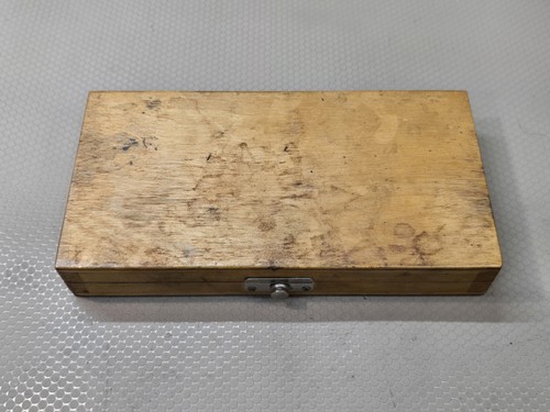 VIS 1–2 Inch Dial Micrometer .0001 Graduation With Wood Case Made In Poland - Picture 10 of 10