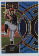 2024 Panini Select Premier Level Blue Prizm 197/199 Jackson Jobe #39 19n6