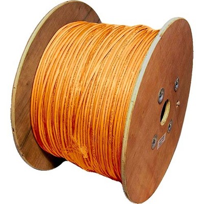 Kabelet Cat5e orange U/UTP PVC 24AWG Litze Patchkabel 500m Rolle