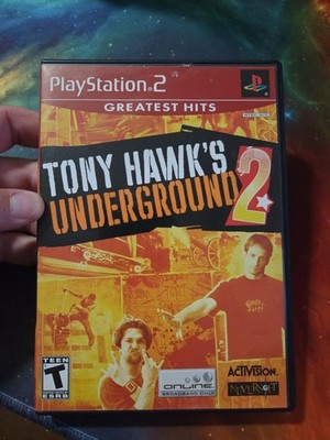 Tony Hawk's Underground PS2 Playstation 2 - OEM CASE AND MANUAL ONLY - NO DISC