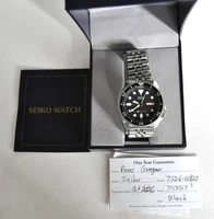 Seiko diver's watch #7S26-0020 SKX007 w/one yr. guarantee