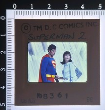 Superman II (1980) 35mm Slide - Christopher Reeve & Margot Kidder