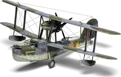 Supermarine Walrus Mk.I Aircraft w/ 3 Schemes 1/48 Level 3 Model Kit by Airfix