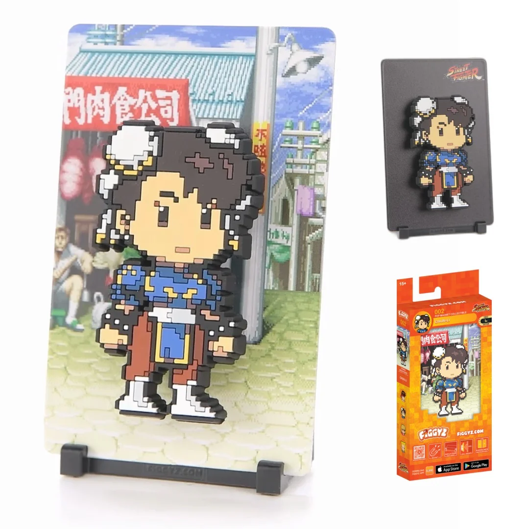 FiGGYZ: Street Fighter 2 - Chun-Li - 11cm Collectible Pop Magnet - #2