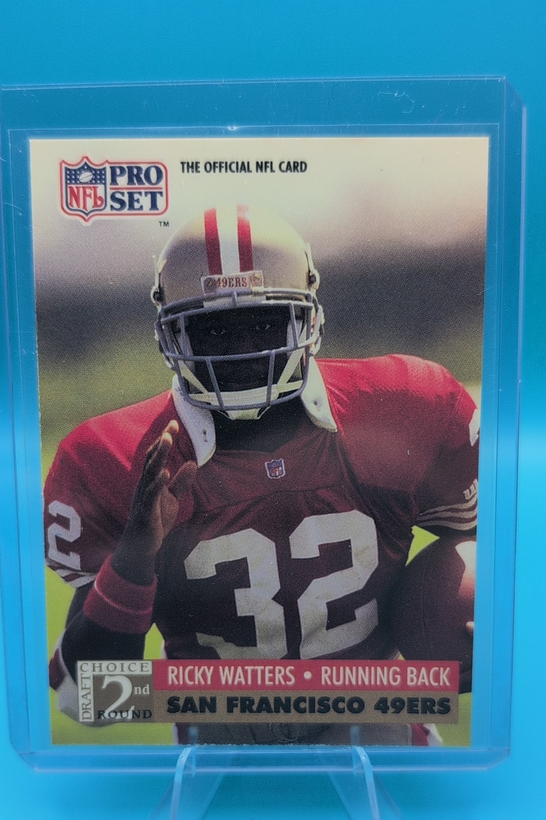 1991 Pro Set - 2nd Round Draft Choice Ricky Watters #774 (RC)