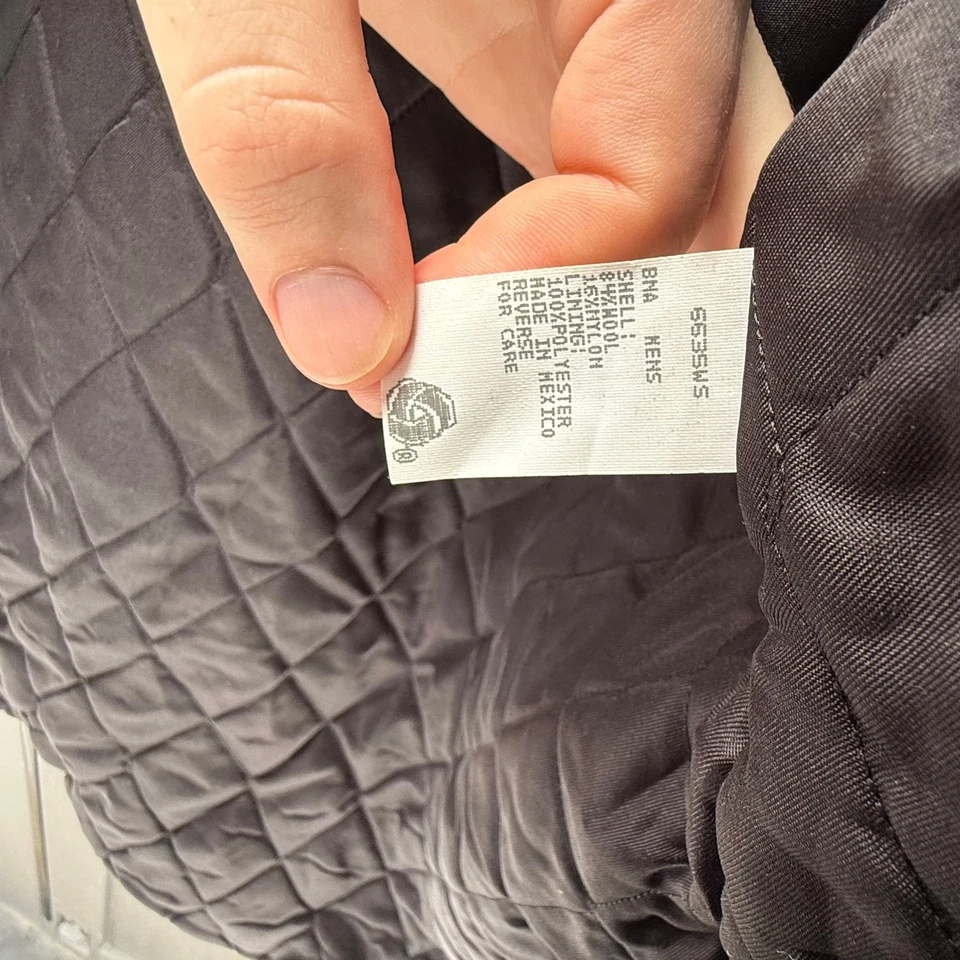 Abrigo de lana manta azteca Woolrich años 90 L Foto 4 de 4