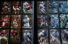 1995 Fleer Metal Football Complete Base Set + Platinum + Silver + Gold In Vaultx