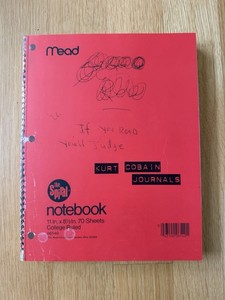 Journals Kurt Cobain | eBay
