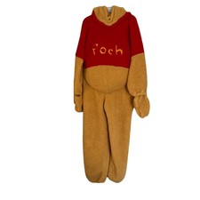 Vintage Winnie The Pooh Plush Costume Adult Small Disney Store Halloween Costume