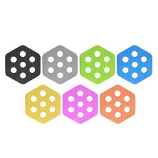 12pack Hexagonal Shape Surfboards Pad Nonslip Tractions Pad for Surfboards