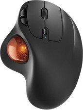 Nulea M501 Trackball Maus Kabellos 3 Geräte Bluetooth USB