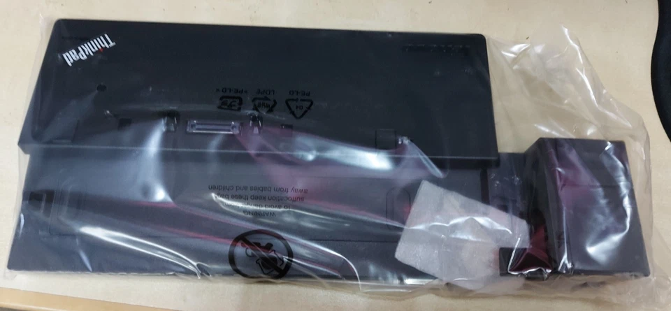 Station d'accueil Lenovo 40A2 ThinkPad Noir HDMI (00HM917) pour PC Portables - Photo 4/4