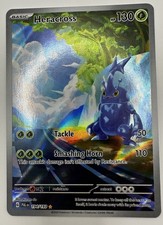 Pokemon TCG Heracross 194/193 Paldea Evolved Illustration Rare Full Art Holo 