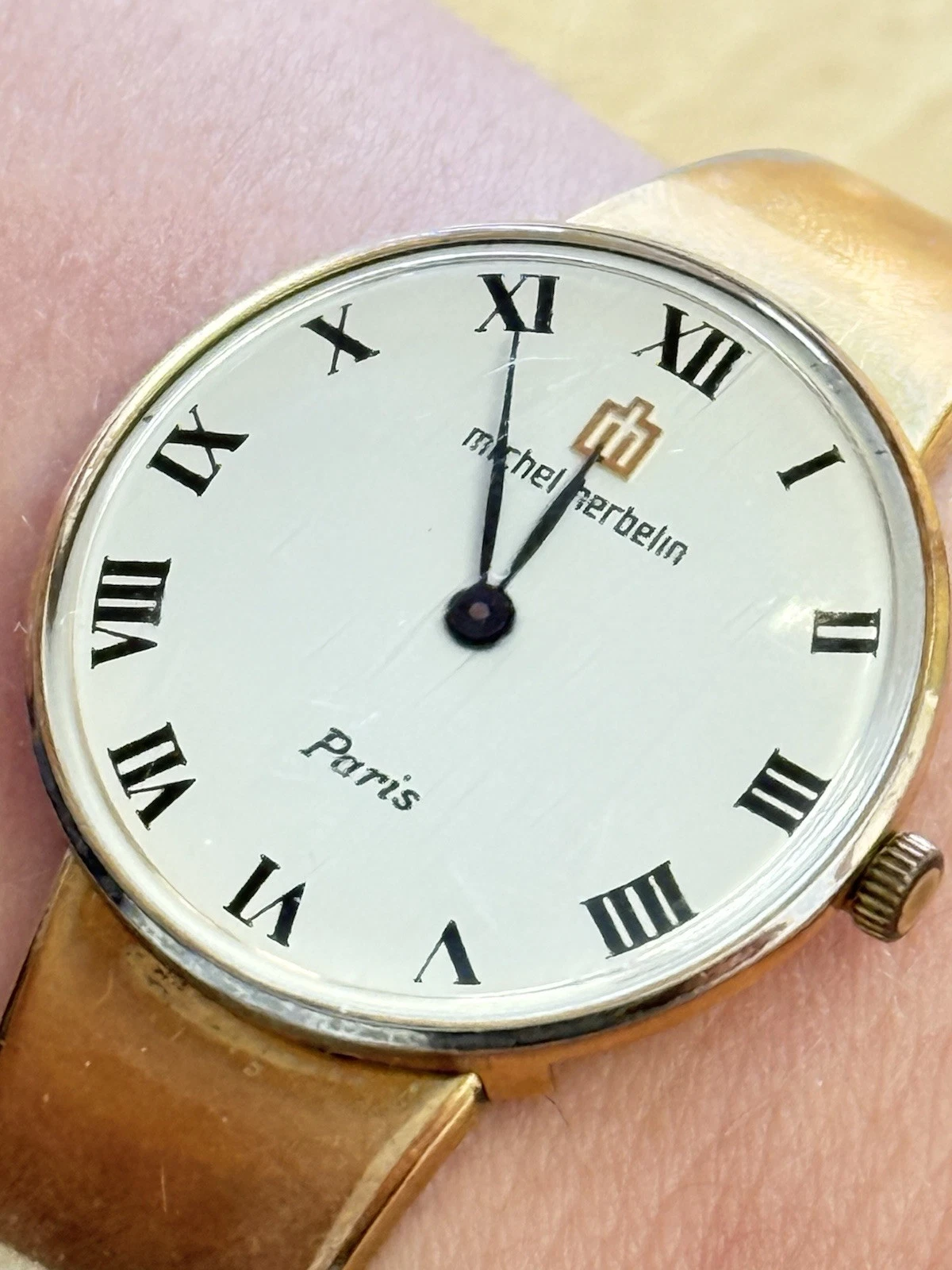 Montre Femme Mécanique Michel Herbelin Fonctionnant