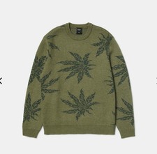 HUF Plantlife Jacquard Knit Sweater