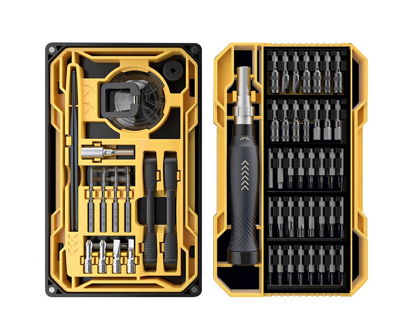Kit Riparazione Techly 83 in 1: Cacciaviti e Bussole Precisione S2