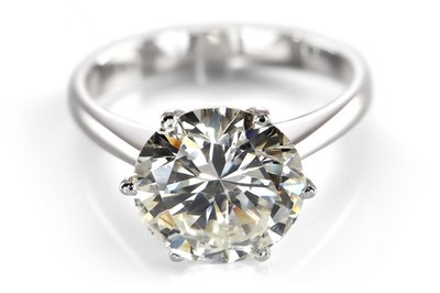 Ring 1 Brillant 2,39 ct K/SI2 750 Weißgold DPL Gutachten Gr.52 [BRORS 20291]