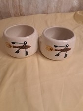 Vintage Westbend Pottery Bean Pot Crock Bowls...