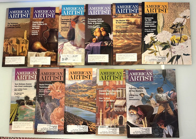 American Artist Magazine 1994 Incomplete Year Lot of 11 Issues