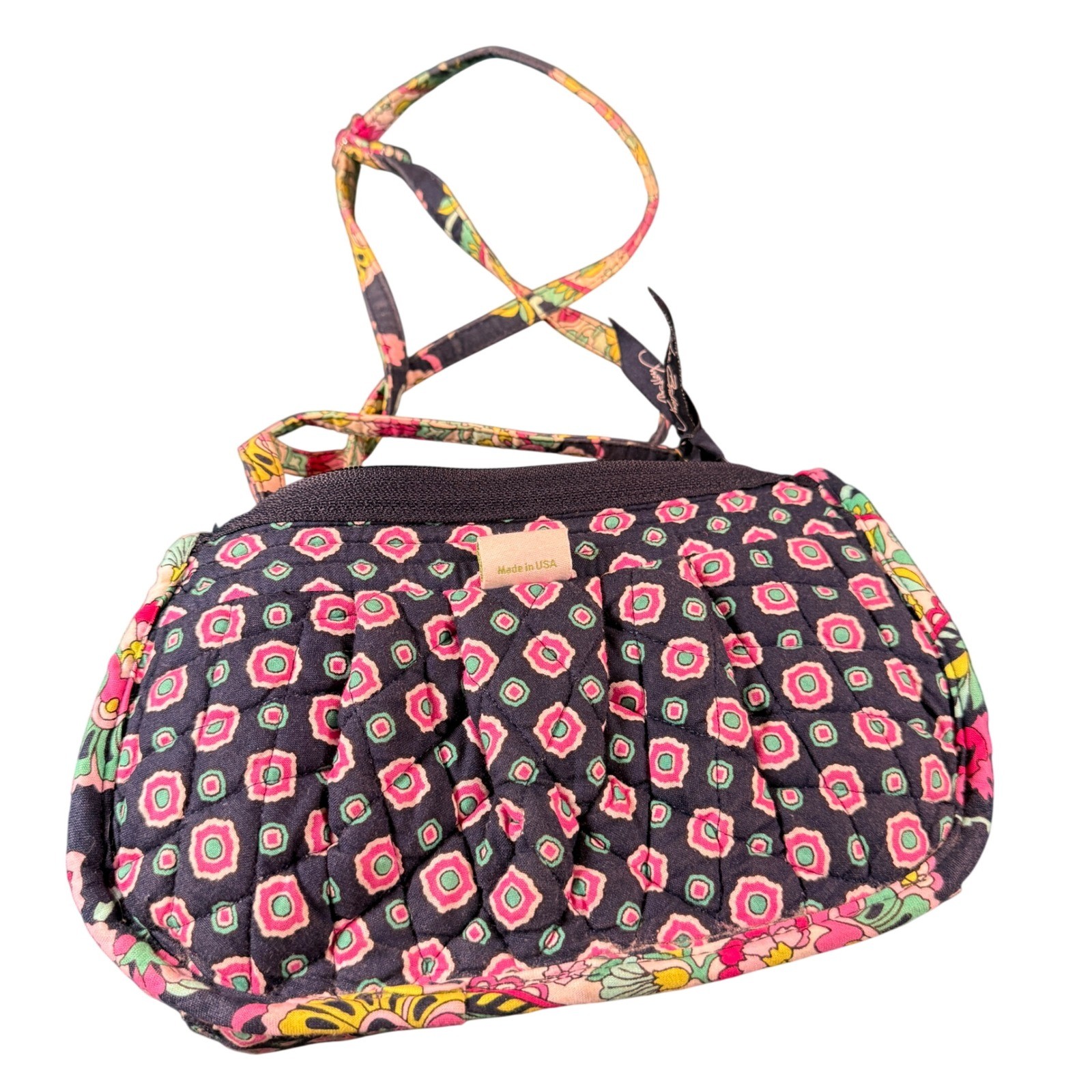 Vera Bradley Java Blue Quilted Mini Shoulder Bag … - image 3