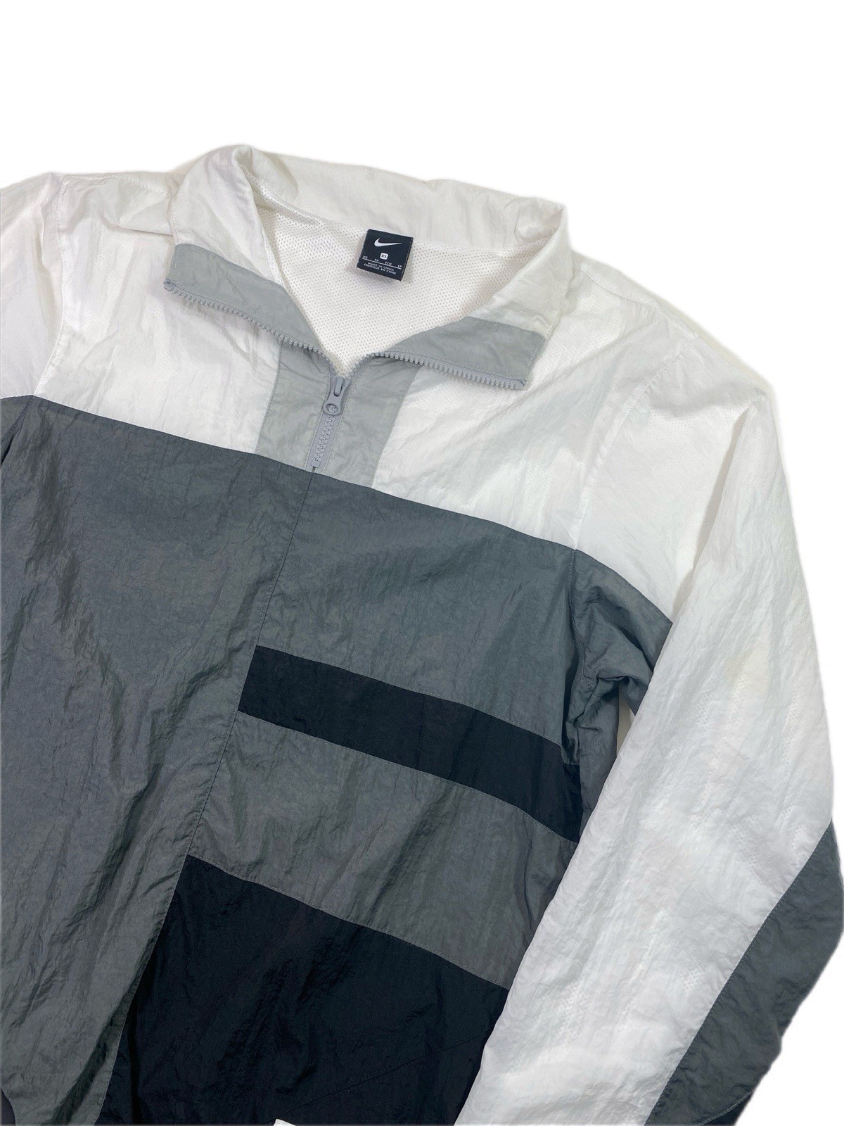 SACAI X NIKE Giacca basket Nike Flight taglia XS uomo grigio ferro bianco nero CN8508 068 retrò