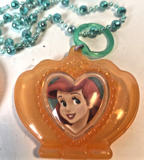 Disney Arial Necklace Opens w Mirror and Storage Inside Kids Dress Up Jewelry