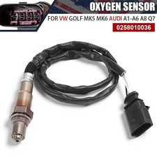 Post Cat Lambda Oxygen Sensor for VW Golf Mk5 Mk6 1.4 1.6 3.2 2003-16 0258010036