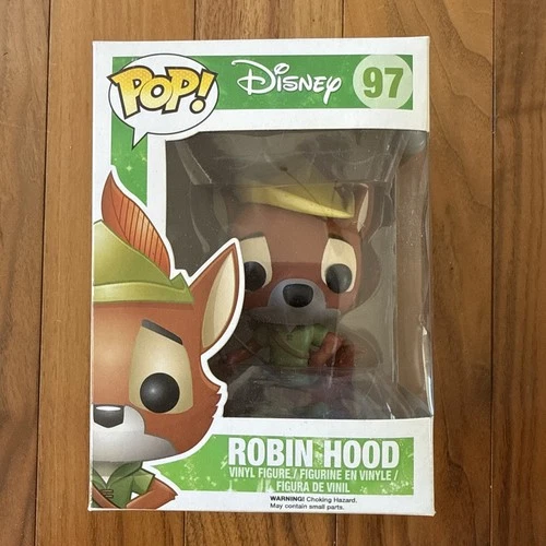 Funko Pop! Vinyl: Disney Robin Hood 97 Toy Figure Excellent Condition