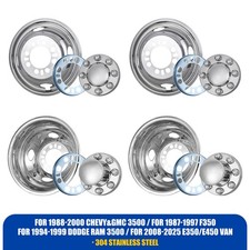 16 Dually Wheel Simulators Covers Steel 4pcs For 1994-1997 1998 1999 Dodge Ram 16 Dually Wheel Simulators Covers Steel 4pcs For 1994-1997 1998 1999 Dodge Ram